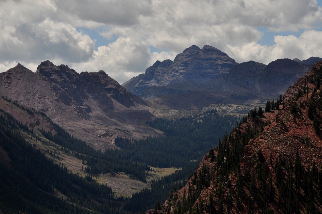 the Maroon Bells